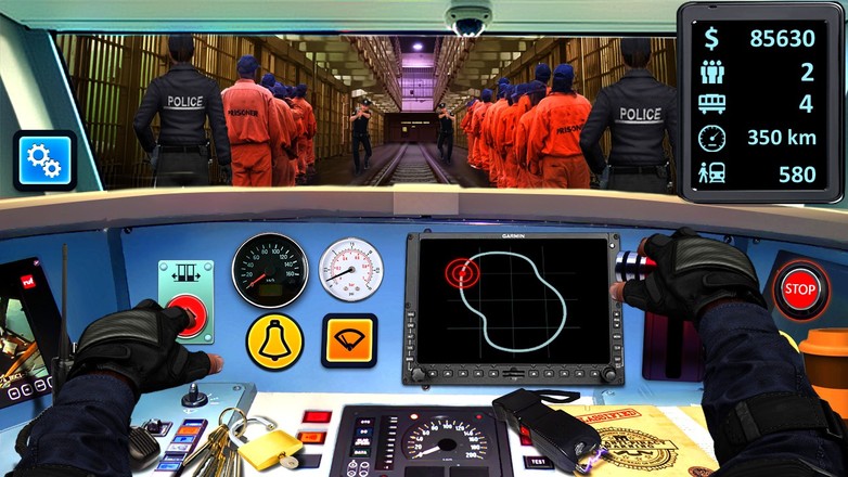 囚犯的训练模拟器运输到监狱截图4
