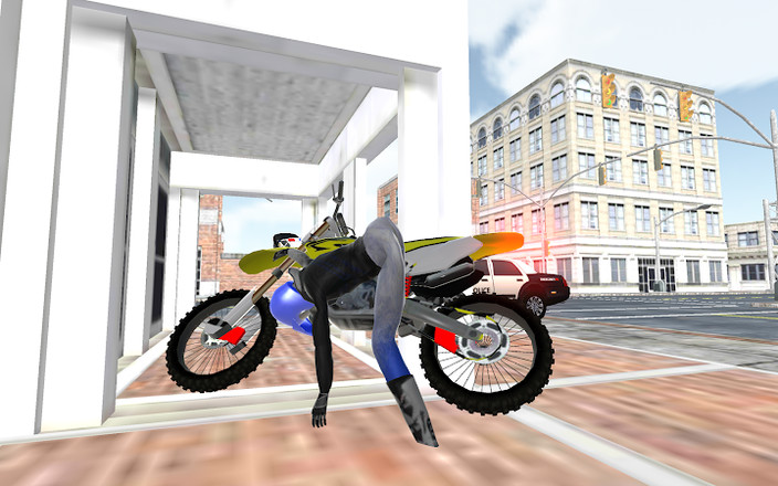 摩托车驾驶模拟器-警察追逐游戏截图4