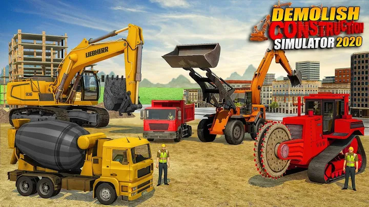 Heavy Excavator - Demolish Construction Game截图2