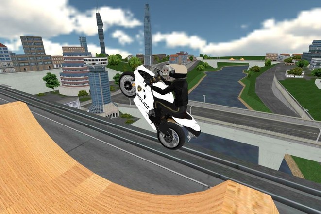 Police Moto Bike Simulator 3D截图3