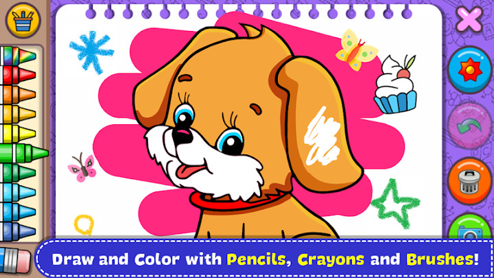 颜色和学习 - 动物 - 儿童游戏截图6