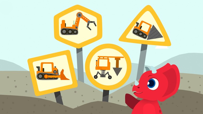恐龙挖掘机2 - 儿童卡车游戏截图9