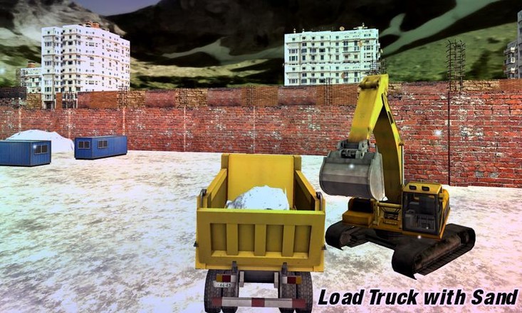 挖掘机雪装载机卡车 3D截图5