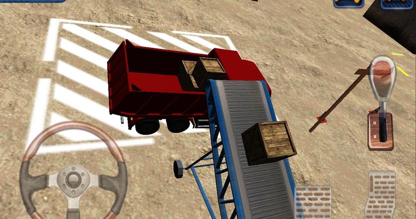 重型卡车3D货物配送截图1
