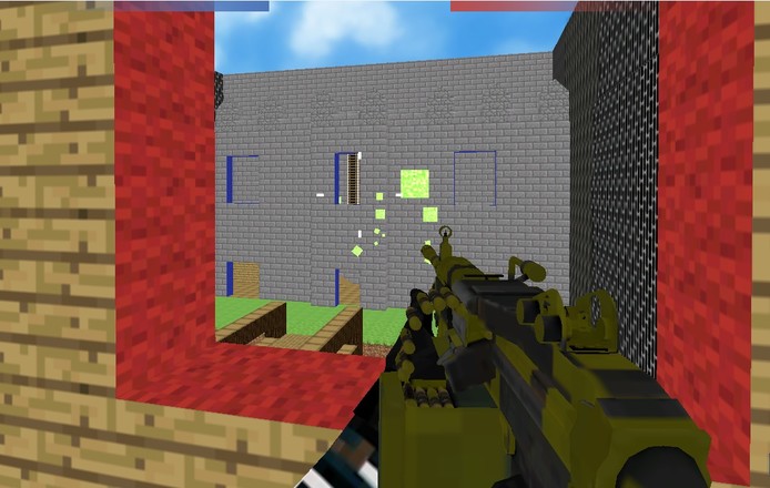 Combat Pixel Arena 3D Multiplayer截图1