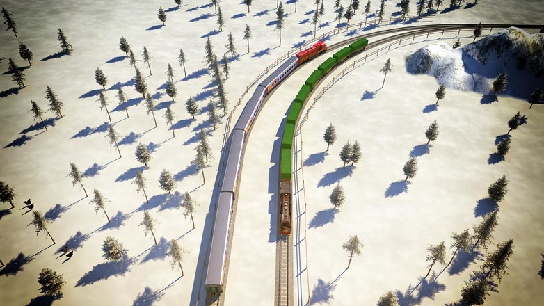 Train Simulator 3D截图9