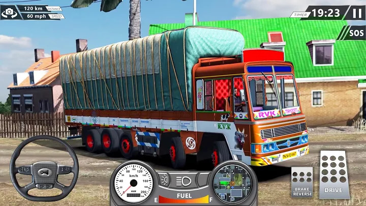 Real Euro Cargo Truck Simulator Driving Free Game截图5