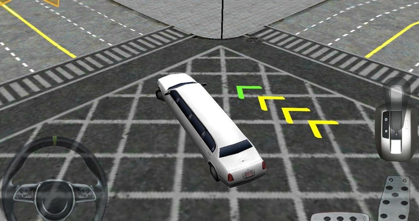 豪华轿车的3D驱动程序模拟器截图9