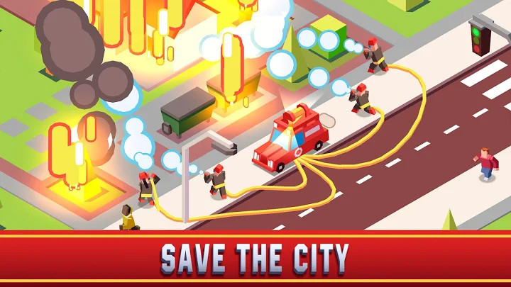 Idle Firefighter Empire Tycoon - Management Game截图2