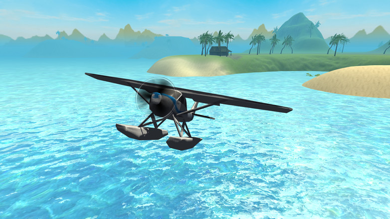 Flying Sea Plane Simulator 3D截图1