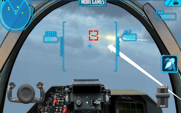 天空试点3D攻击战斗机截图7