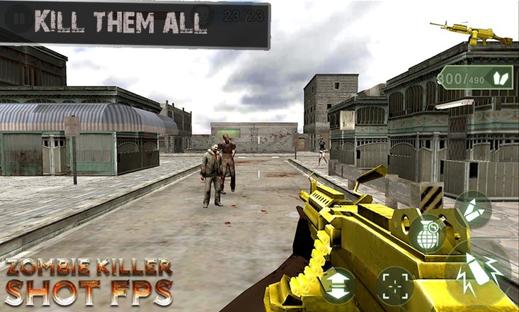 Zombie Killer Shot FPS截图3