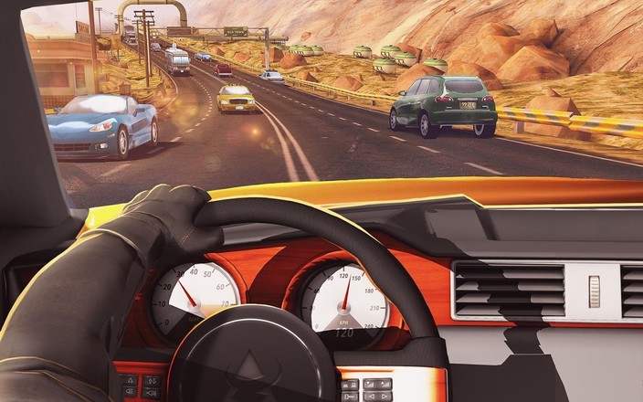 Traffic Xtreme 3D: Fast Car Racing & Highway Speed截图7