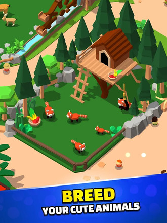 Idle Zoo Tycoon 3D - Animal Park Game截图4