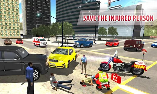 911救援自行车司机2017 - 紧急快车截图7