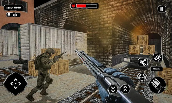 Counter Terrorist Assault Modern World War 3D截图4