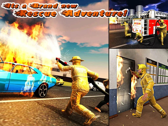 Virtual Firefighter: Family Rescue Hero截图4