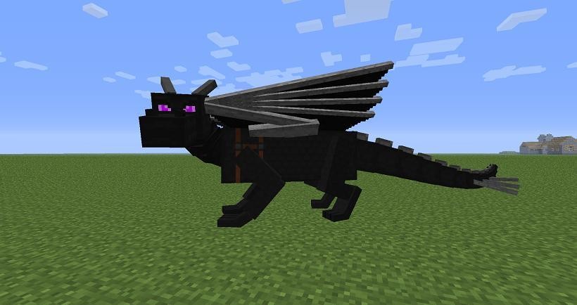 Black fire  Dragon Mod for MCPE截图5