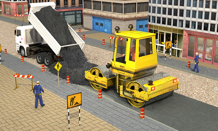 Excavator Simulator - Construction Road Builder截图3