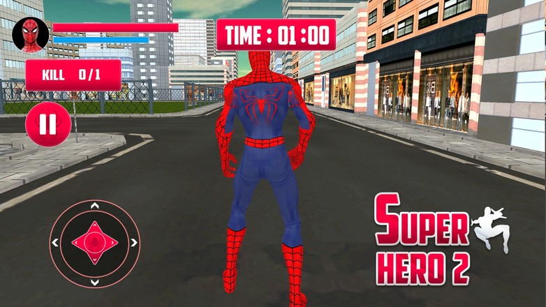 Super Spider Hero Amazing Spider Super Hero Time 2截图6