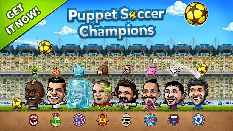 Puppet Soccer Champions 2014截图5