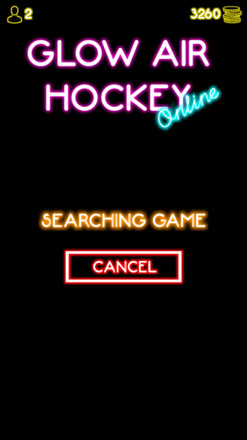 Glow Air Hockey Online截图1