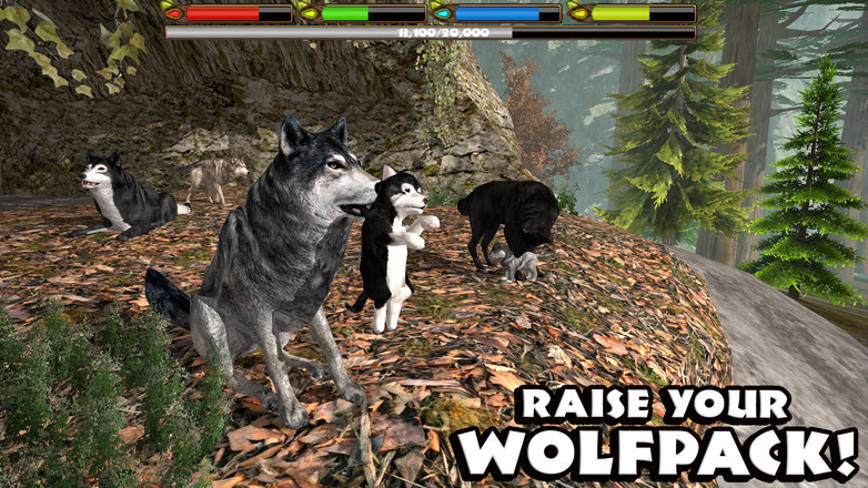 Ultimate Wolf Simulator截图7