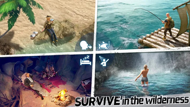 LOST in Blue: Survive the Zombie Islands截图2