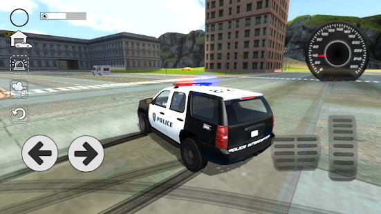 Police Car Drift Simulator截图1