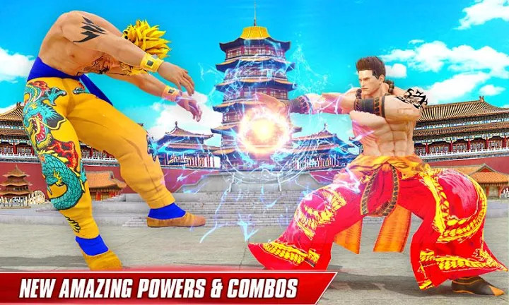 Kung Fu Fight Arena: Karate King Fighting Games截图6