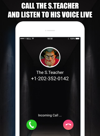 Talk To Teacher 3D™ - Scary Teacher Call Simulator截图1