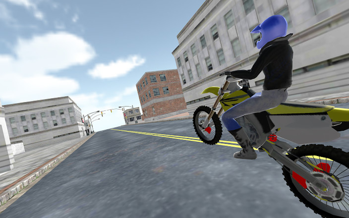 摩托车驾驶模拟器-警察追逐游戏截图3