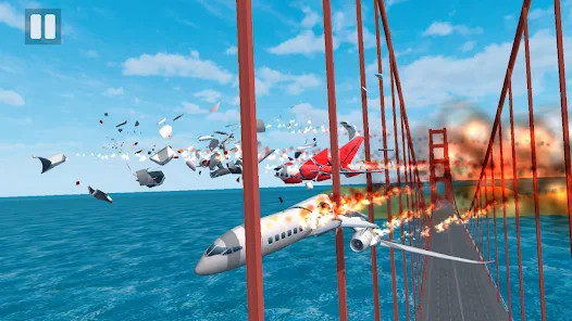Plane Crash: Flight Simulator截图6
