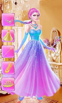 公主的皇家奢华美容沙龙 - 女生化妆换装游戏截图10