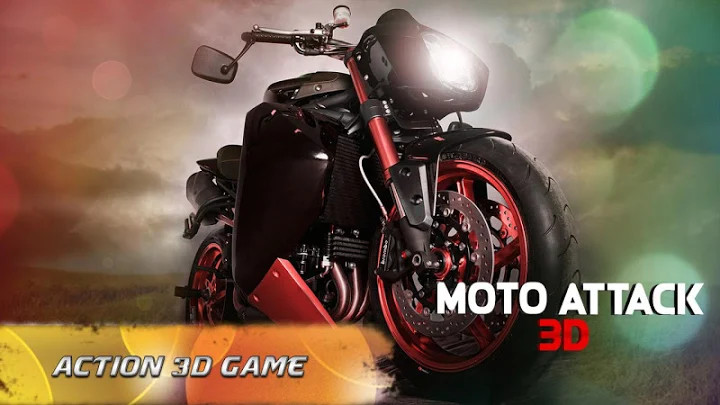 Moto Attack 3D Bike Race 2016截图4