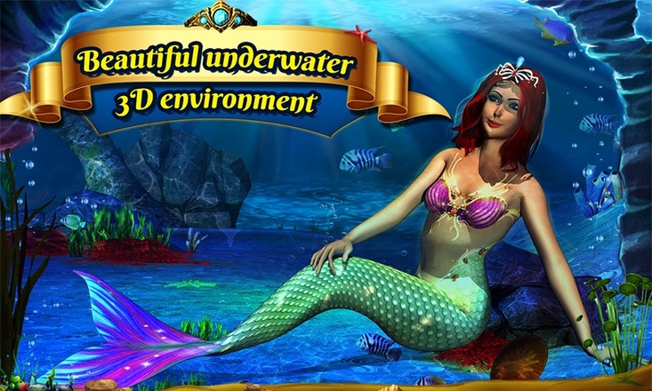 Cute Mermaid Simulator 3D截图1