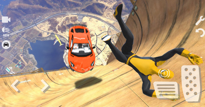 Spider Superhero Car Stunts: Car Driving Simulator截图1