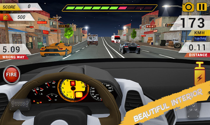 Highway Driving Car Racing Game : Car Games截图3