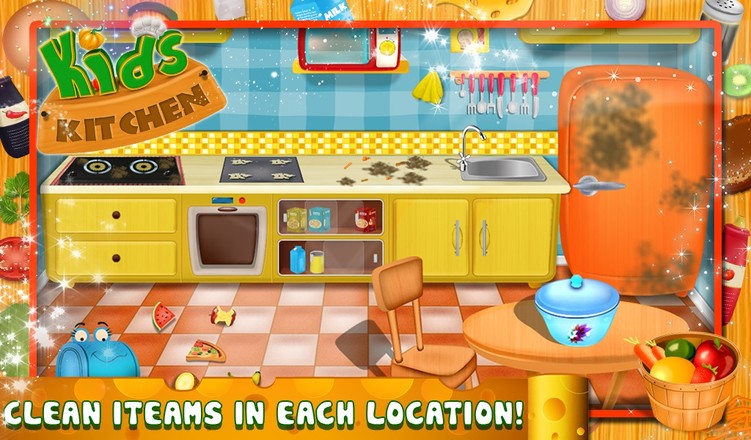 儿童厨房 - 烹饪游戏截图2