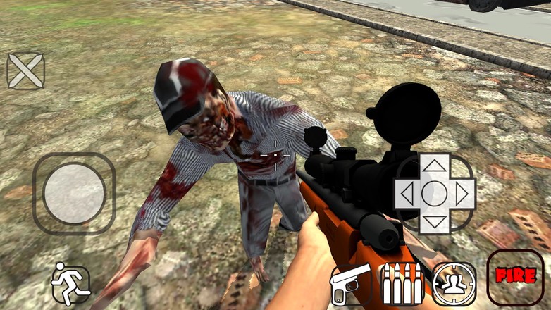 Zombie Sniper Shooting 3D截图6