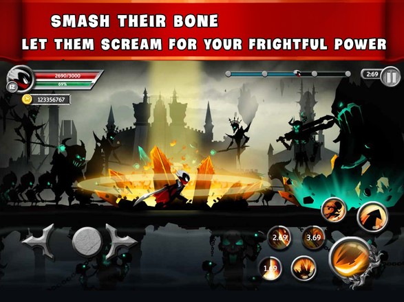 Stickman Legends: Shadow War - 暗影战争离线格斗游戏截图8