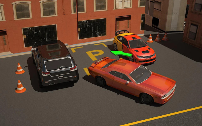 汽车驾驶学校停车场3D截图2