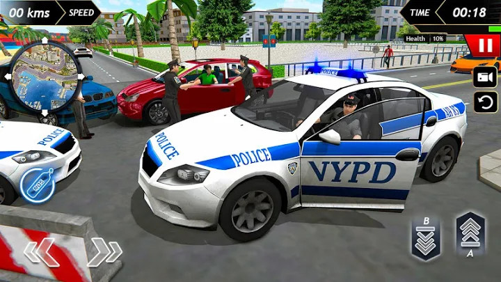 US Police Car Racing 2019截图4