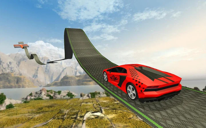 Impossible Car Stunt Game 2020 - Racing Car Games截图5