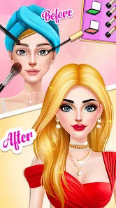 Model Stylist Makeup Dress up截图3