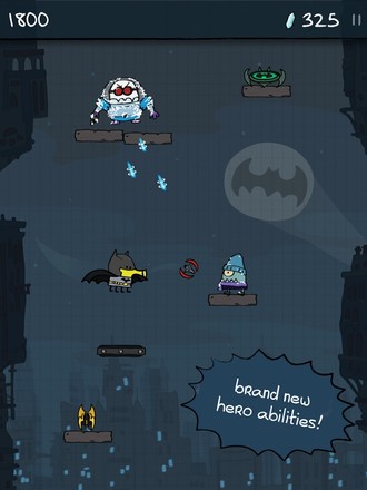 Doodle Jump DC Heroes - Batman截图1