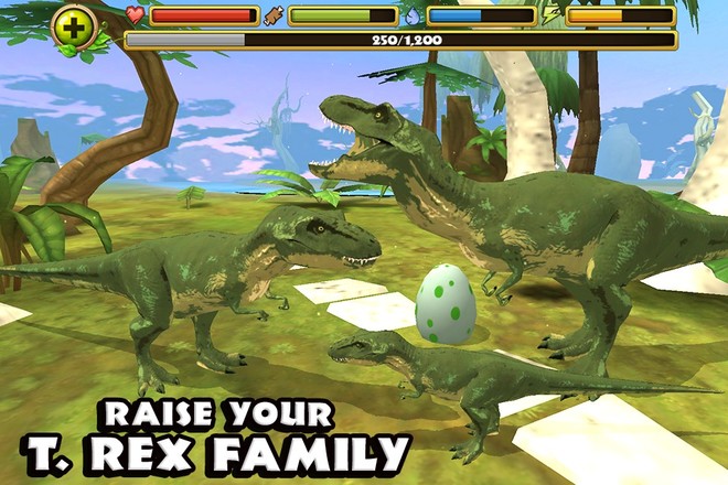 Jurassic Life: T Rex Simulator截图9