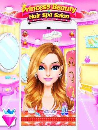 Princess Salon - Dress Up Makeup Game for Girls截图4