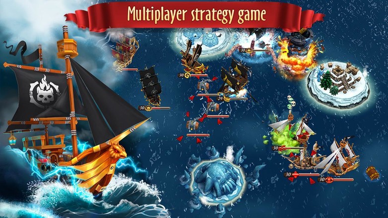 Pirate Battles: Corsairs Bay截图4