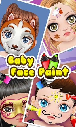 宝贝画脸 - 儿童游戏截图1